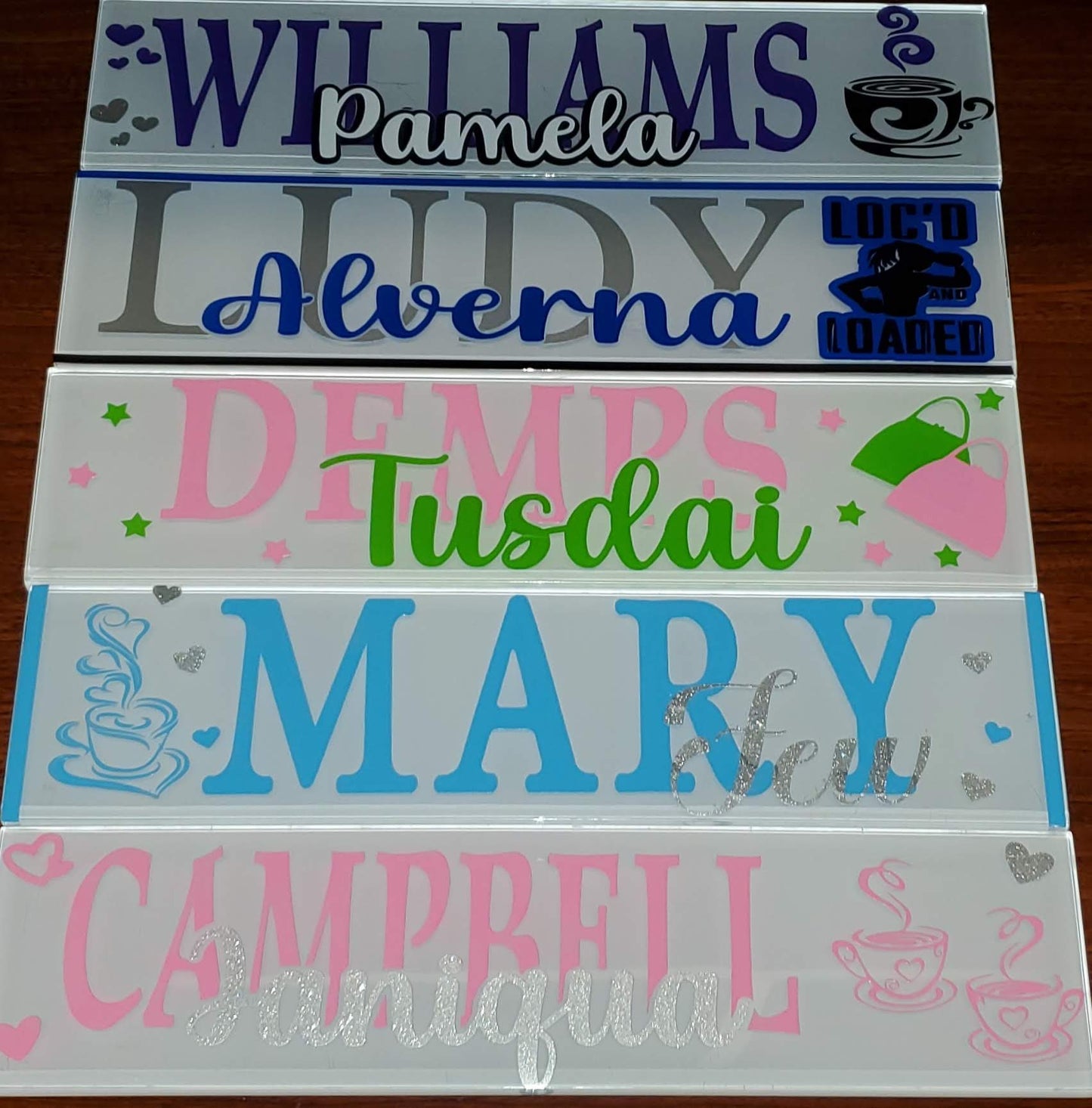 Custom Name Plaques